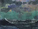 Dark Sea Green Sky By Emil Nolde