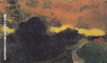 Dark Landscape North Friesland By Emil Nolde