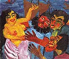 The Legend of St Maria Aegyptiaca 1912 A By Emil Nolde