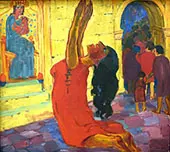 The Legend of St Maria Aegyptiaca 1912 B By Emil Nolde