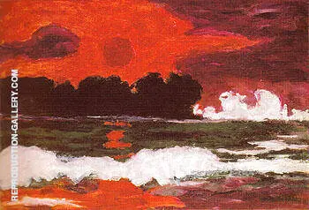 Tropical Sun 1914 By Emil Nolde