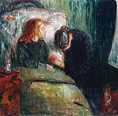 The Sick Child c1885 By Edvard Munch
