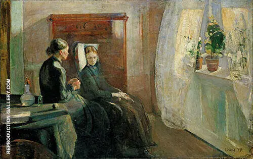 Spring 1889 By Edvard Munch