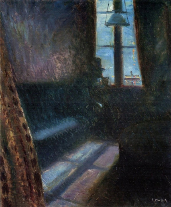 Night in St Cloud 1890 by Edvard Munch | Oil Painting Reproduction