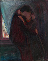 The Kiss 1897 By Edvard Munch