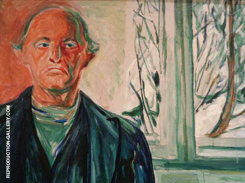 By The Window 1940 By Edvard Munch