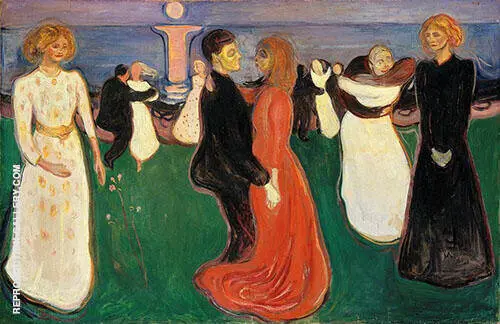The Dance of Life c1899 By Edvard Munch