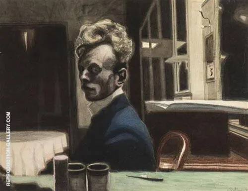 Self Portrait November By Leon Spilliaert