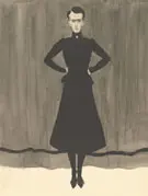 Femme en Pied By Leon Spilliaert