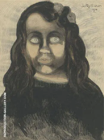 Fille de Pecheur By Leon Spilliaert