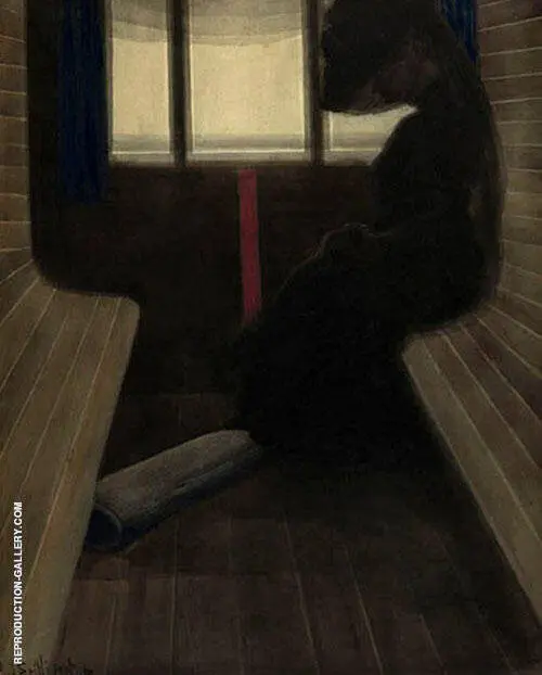 La Dame Dans Le Train By Leon Spilliaert
