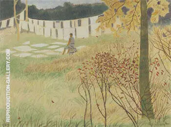 La Lessive By Leon Spilliaert