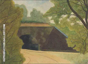 Le Tunnel By Leon Spilliaert