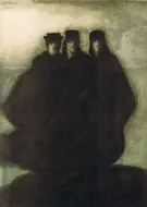 Les Trois Figures By Leon Spilliaert