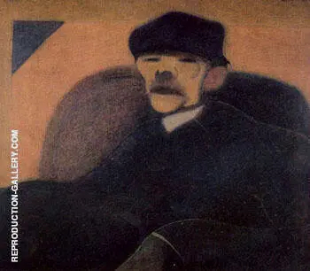 Portrait of Gorky By Leon Spilliaert