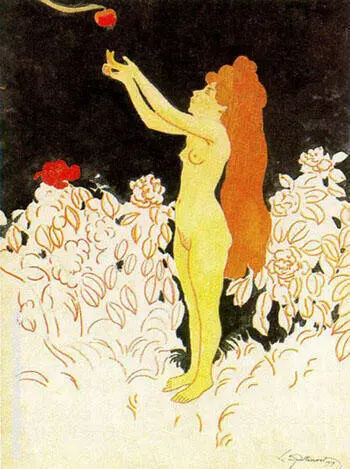 The Forbidden Fruit By Leon Spilliaert