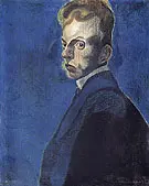 Self Portrait 1907 A By Leon Spilliaert