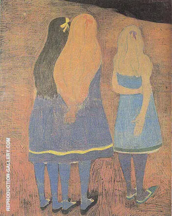 Girls Seen From the Back 1912 By Leon Spilliaert