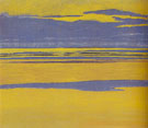 Mauve and Yellow Seascape 1923 By Leon Spilliaert