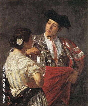 Offering the Panal to the Bullfighter 1872 | Oil Painting Reproduction