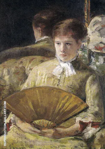 Portrait of a Lady 1877 By Mary Cassatt