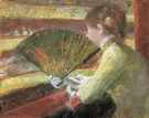 At the Theater 1879 By Mary Cassatt