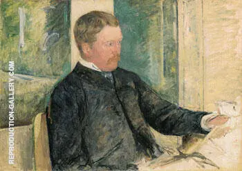 Portrait of Alexander J Cassatt 1880 By Mary Cassatt