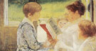 Reading 1880 By Mary Cassatt