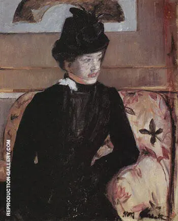 Portrait of Madame J 1879 By Mary Cassatt