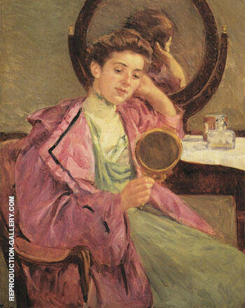 Woman at Her Toilette 1909 by Mary Cassatt | Oil Painting Reproduction