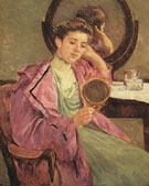 Woman at Her Toilette 1909 By Mary Cassatt