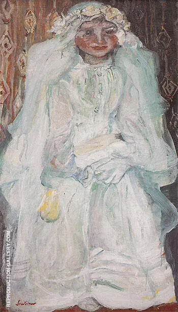 The Communicant c1924 By Chaim Soutine