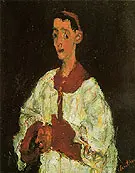 The Choir Boy c1927 By Chaim Soutine