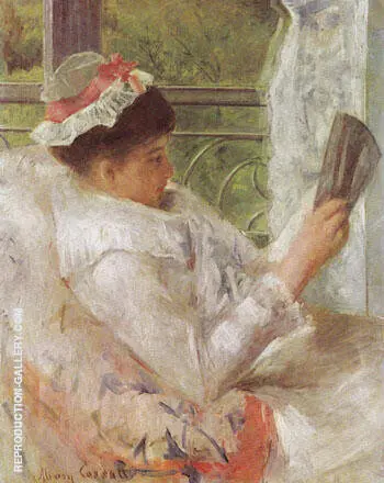 Woman Reading Lydia Cassatt 1878 By Mary Cassatt