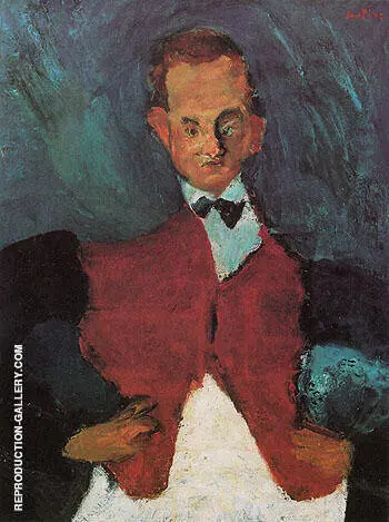 Room Service Waiter c1927 By Chaim Soutine