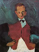 Room Service Waiter c1927 By Chaim Soutine