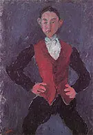 Portrait of a Boy c1927 By Chaim Soutine