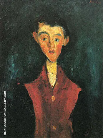 The Valet A c1927 By Chaim Soutine