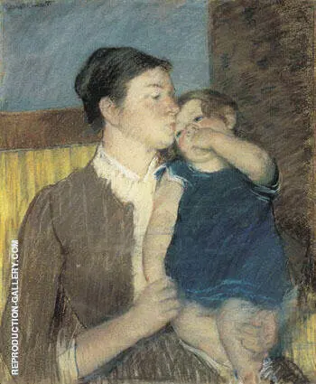 Young Mother 1888 By Mary Cassatt