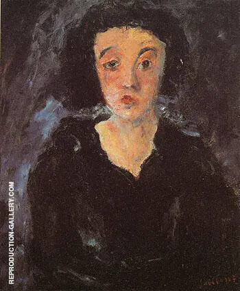 Portrait of a Woman c1929 By Chaim Soutine