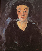 Portrait of a Woman c1929 By Chaim Soutine
