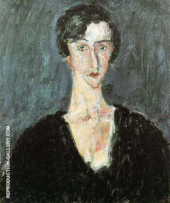 Portrait of Madeleine Castaing Maria Lani c1929 By Chaim Soutine