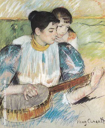 The Banjo Lesson 1894 By Mary Cassatt