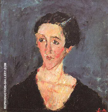 Portrait of Madame Castaing c1929 By Chaim Soutine