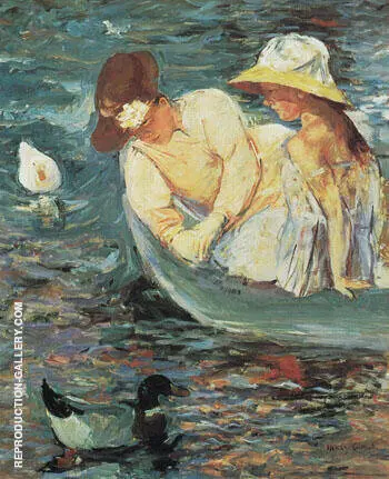 Summertime c1894 B By Mary Cassatt