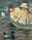 Summertime c1894 B By Mary Cassatt