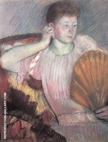 Contemplation 1891 by Mary Cassatt | Oil Painting Reproduction