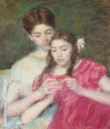 The Crochet Lesson 1913 By Mary Cassatt