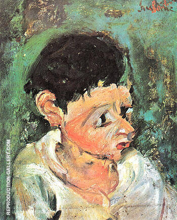 Portrait of Charlot c1937 by Chaim Soutine | Oil Painting Reproduction
