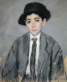 Portrait of Charles Dikran Kelekian Aged 12 1910 By Mary Cassatt